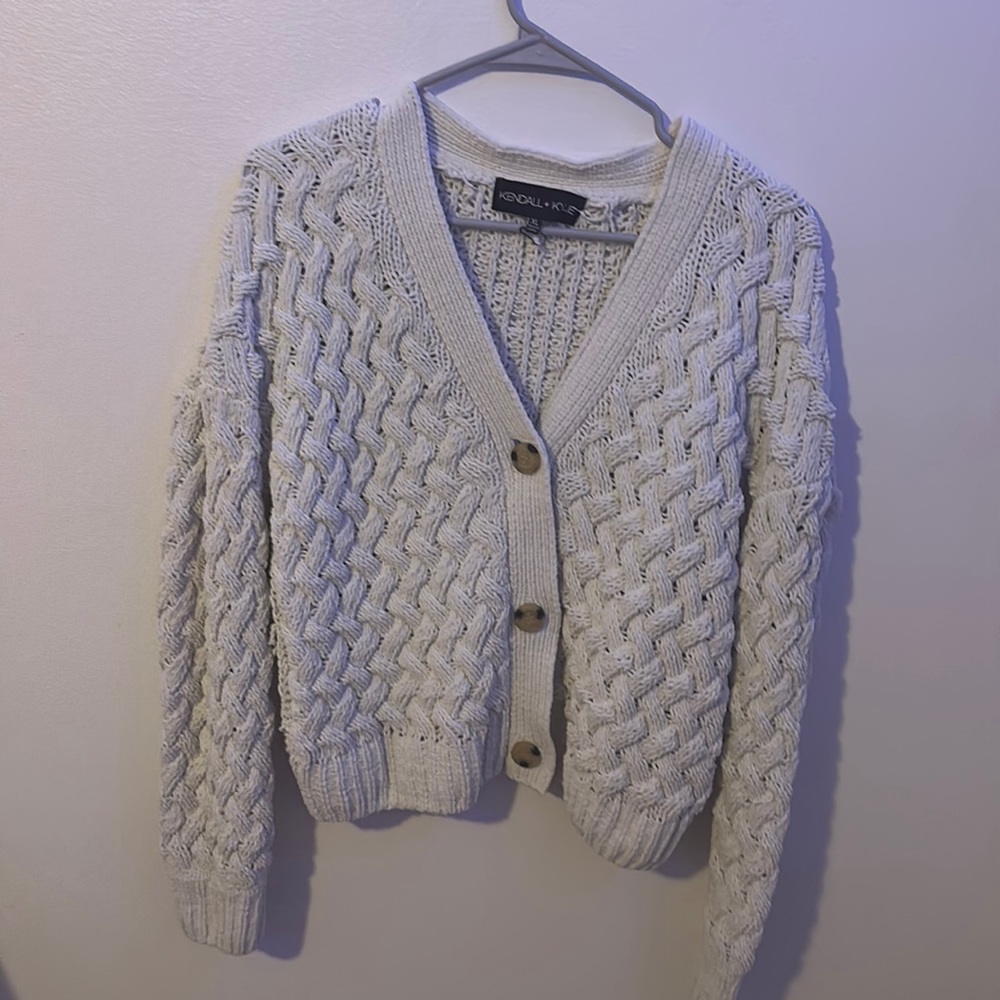 Button-Up Sweater